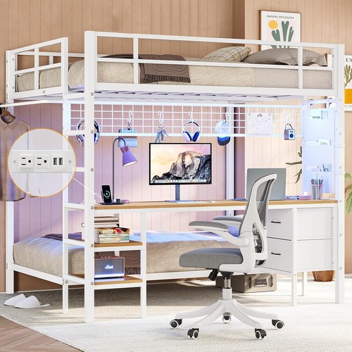Metal bunk bed full over - metal,